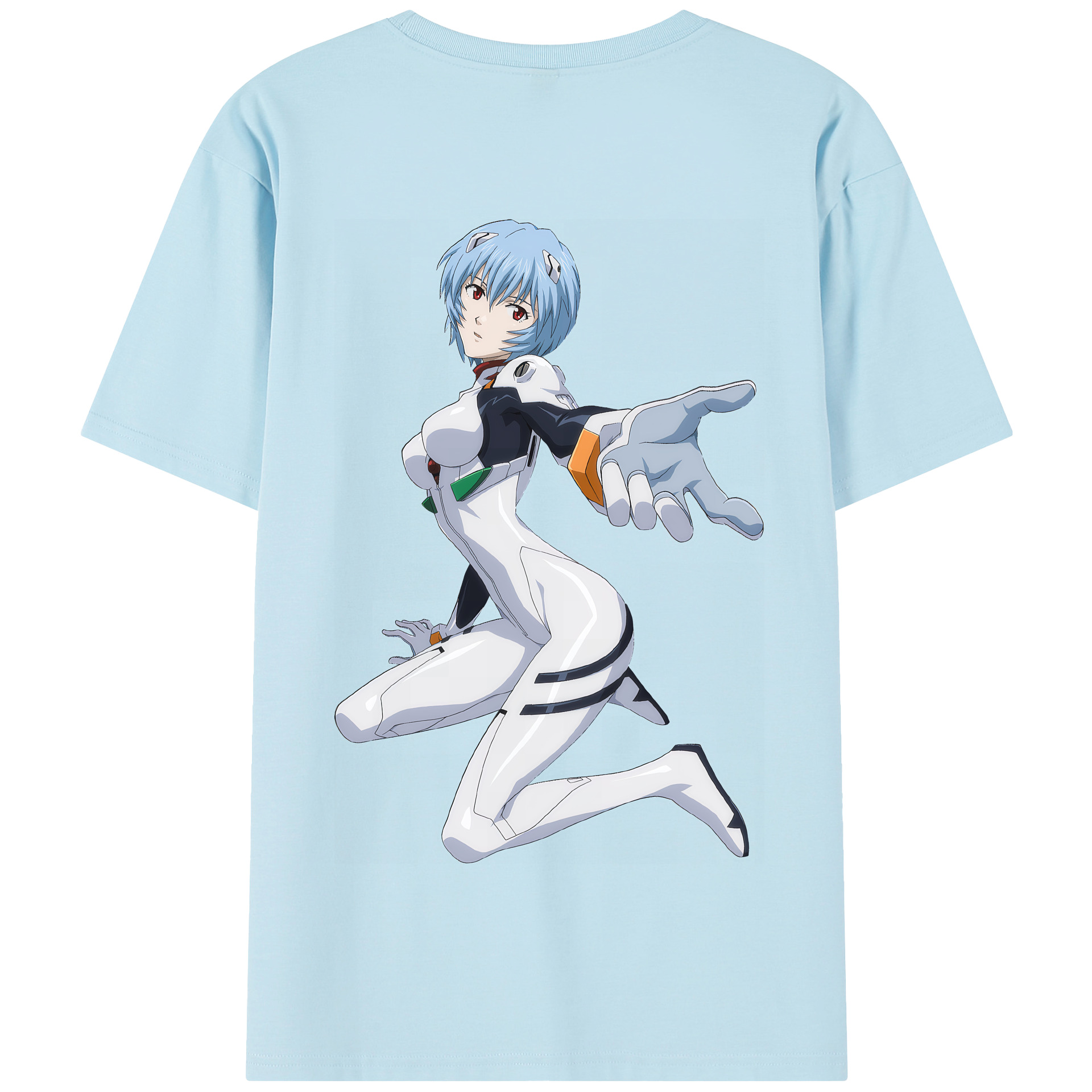 （画像用） EVA 新世紀エヴァンゲリオン 綿100％半袖Tシャツ（背面プリント）
